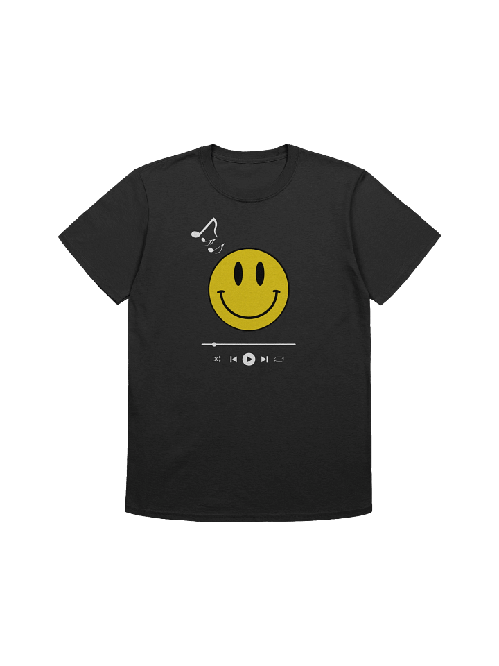 Smiley Face Music T-Shirt product image (1)