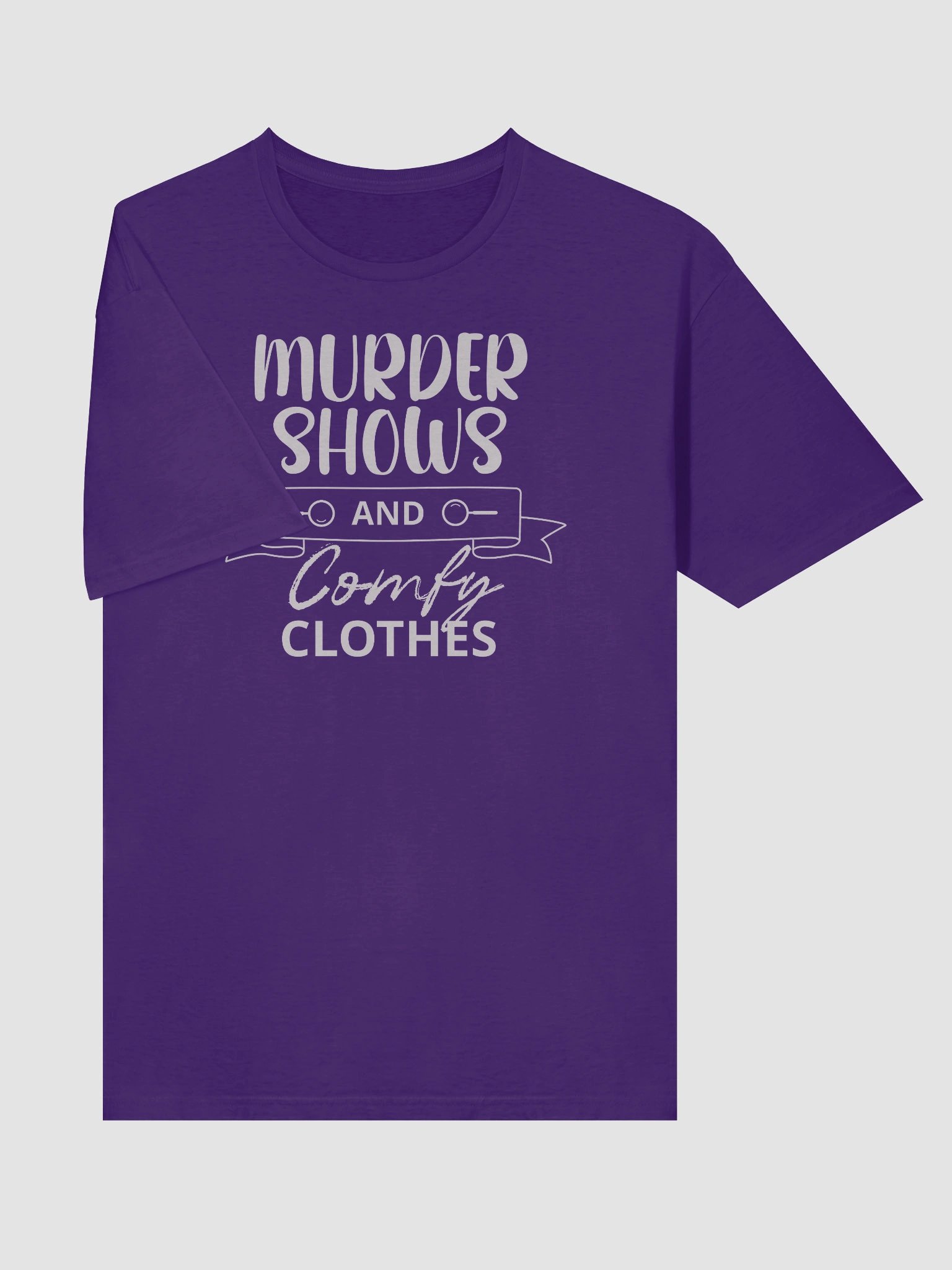 Murder Shows and Comfy Clothes Halloween T-Shirt - Dark product image (20)