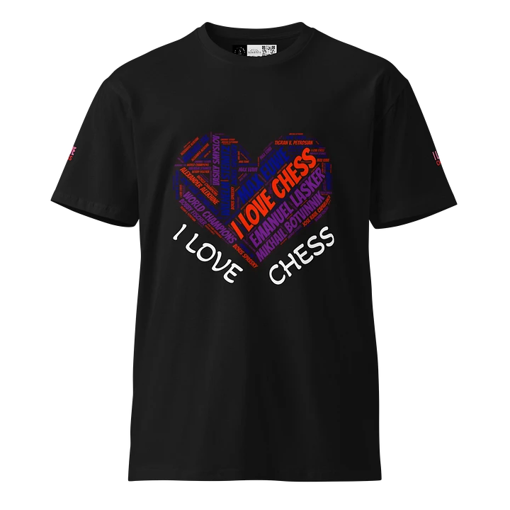 I Love Chess T-Shirt product image (1)