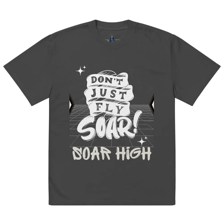 Don't just fly soar, soar higher unisex faded tee product image (2)
