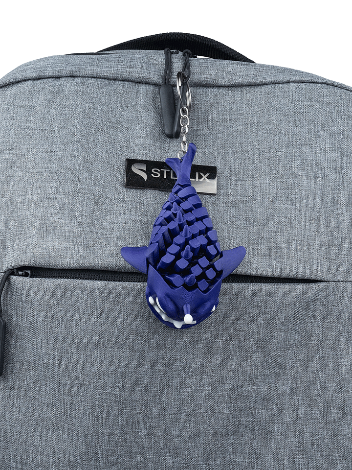 Mitch the Anglerfish Keychain product image (1)
