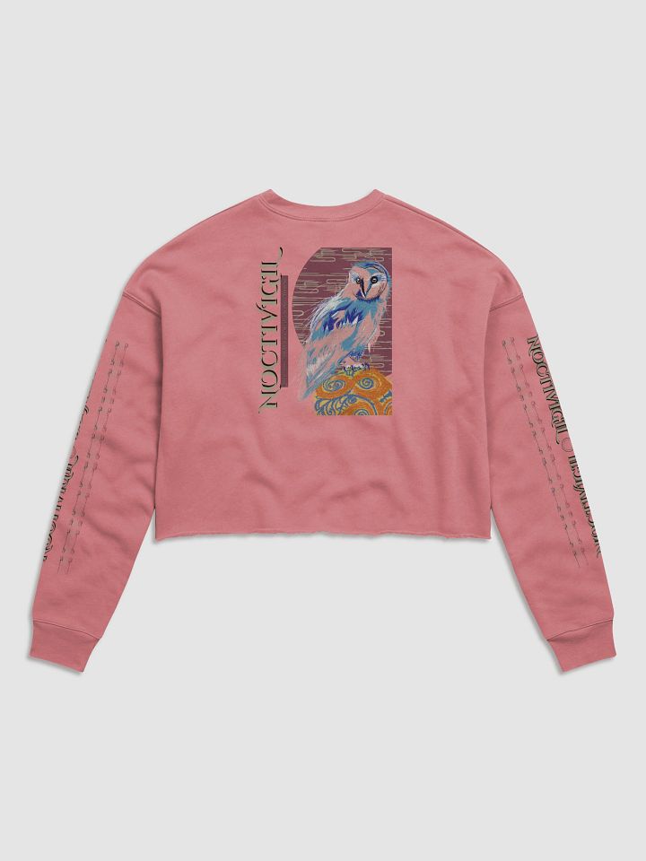 NOCTIVIGIL Bella+Canvas Women's Fleece Crop Sweatshirt product image (5)