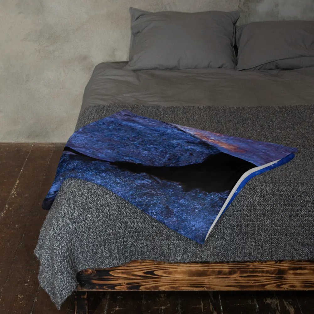 Peggy's Cove Lighthouse By Night Throw Blanket product image (11)
