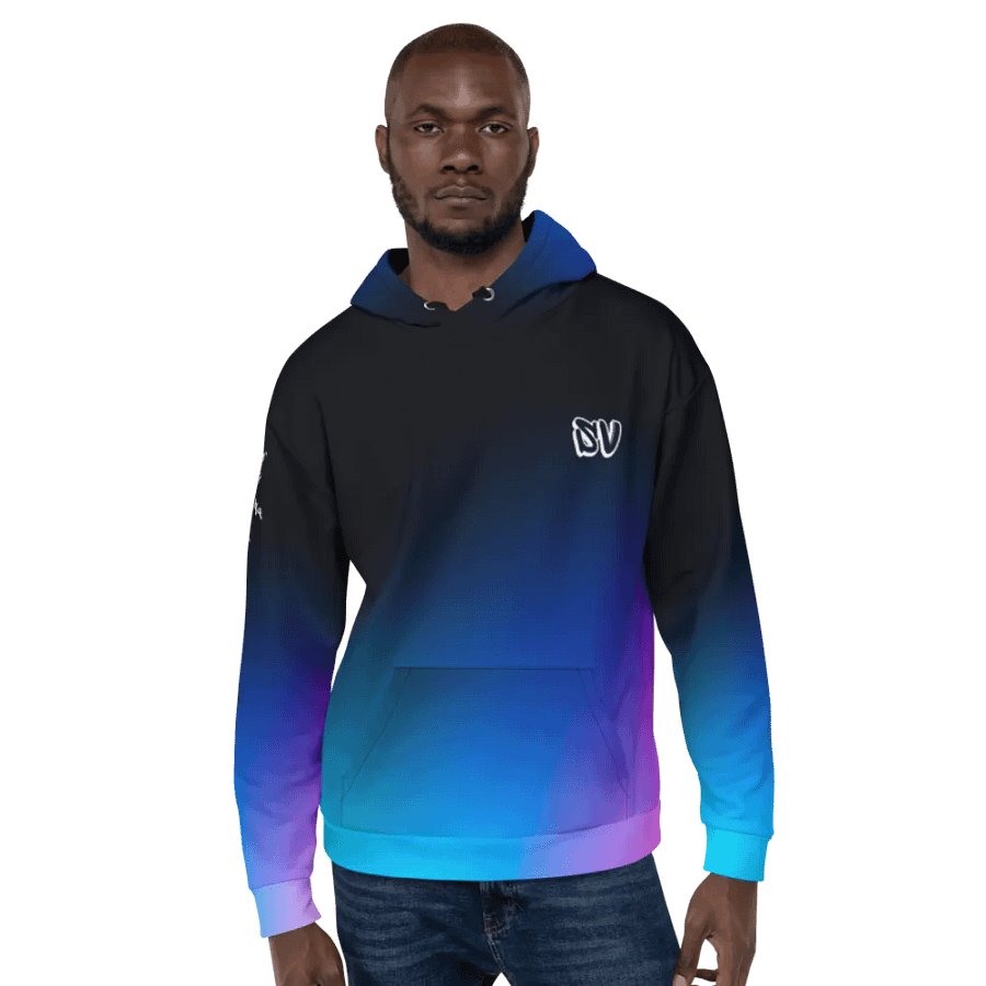 STRAIGHT VIBIN NEON COLOR FADE STYLE JINCHURIKI HOODIE product image (6)