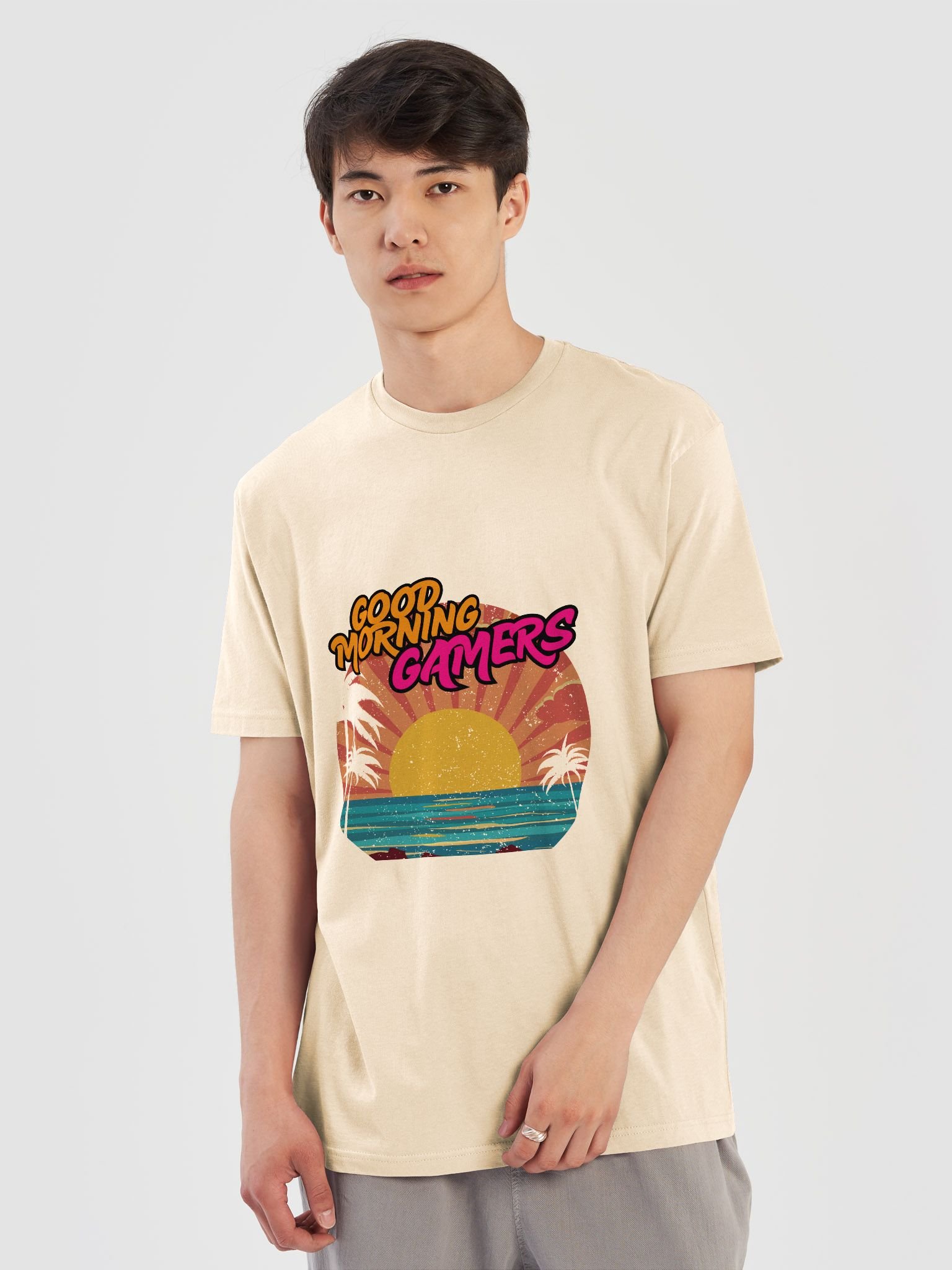 Retro Good Morning Gamers Tee product image (5)