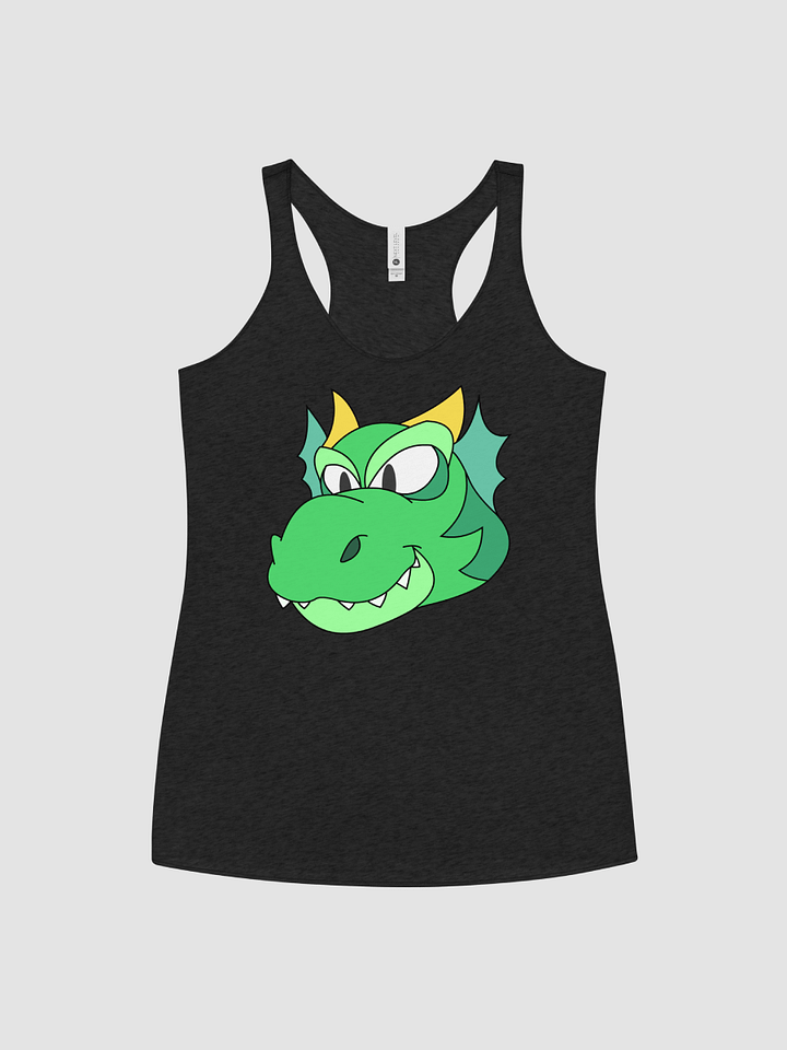 Happy Green Dragon Women's Racerback Tank Top product image (2)