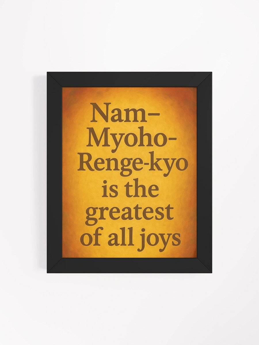Nam-Myoho-Renge-Kyo Wall Art product image (67)