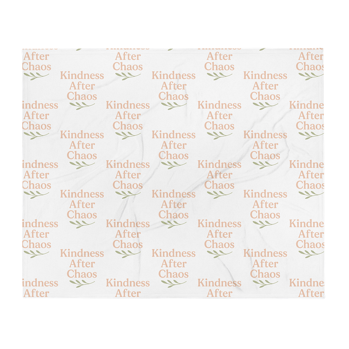 Kindness After Chaos Blanket product image (2)