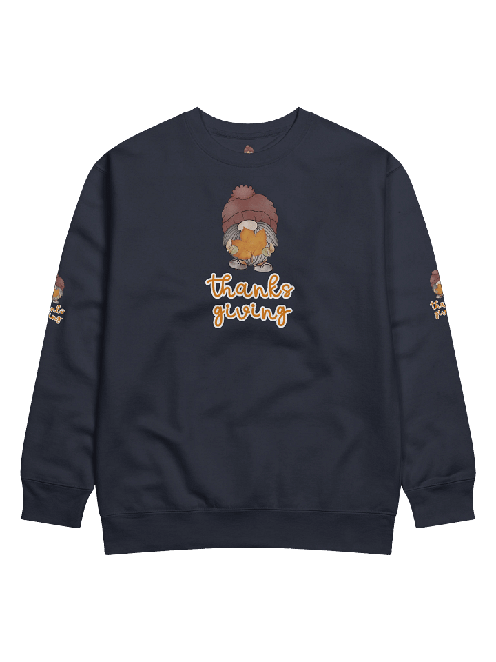Thanksgiving Gnome Sweatshirt – Cute Autumn Leaf Design product image (6)