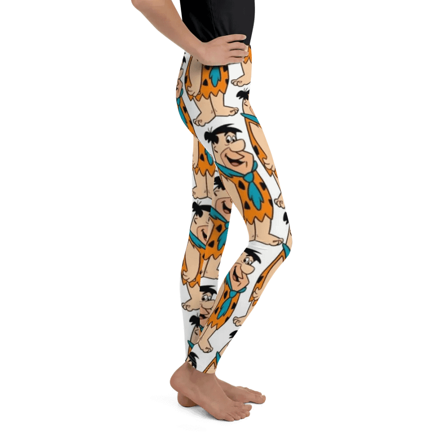 Kids Leggings – Flintstones Print for Retro & Fun Style product image (10)