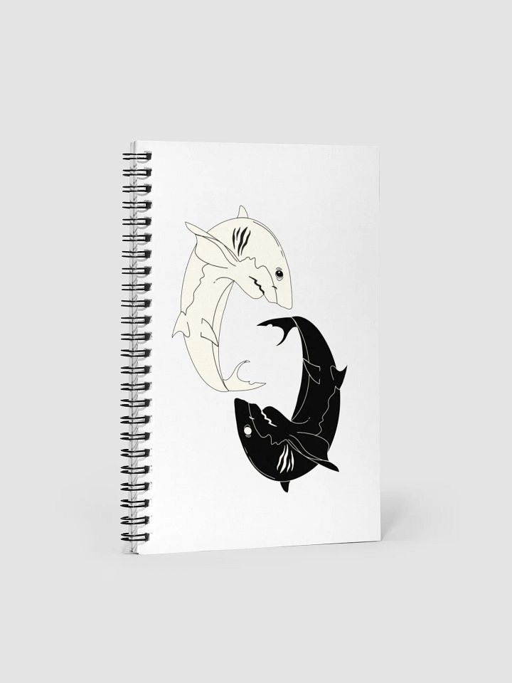 Yin And Yang Shark Notebook product image (1)