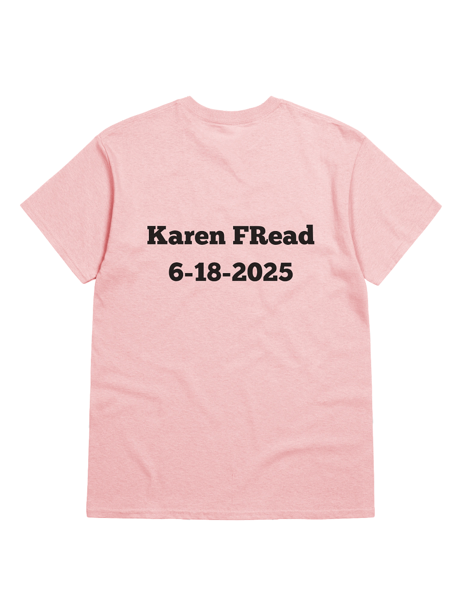 JSTV x Karen Read Pink Commemorative T-Shirt UNISEX product image (2)