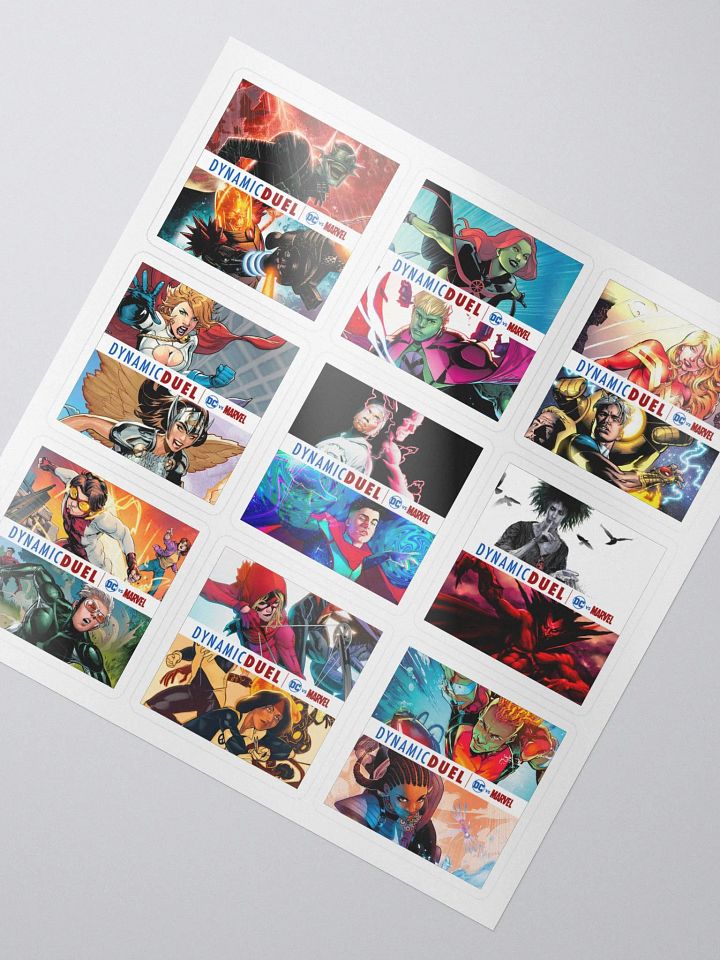 Dynamic Duel Episode Cover Stickers - Series 16 product image (2)
