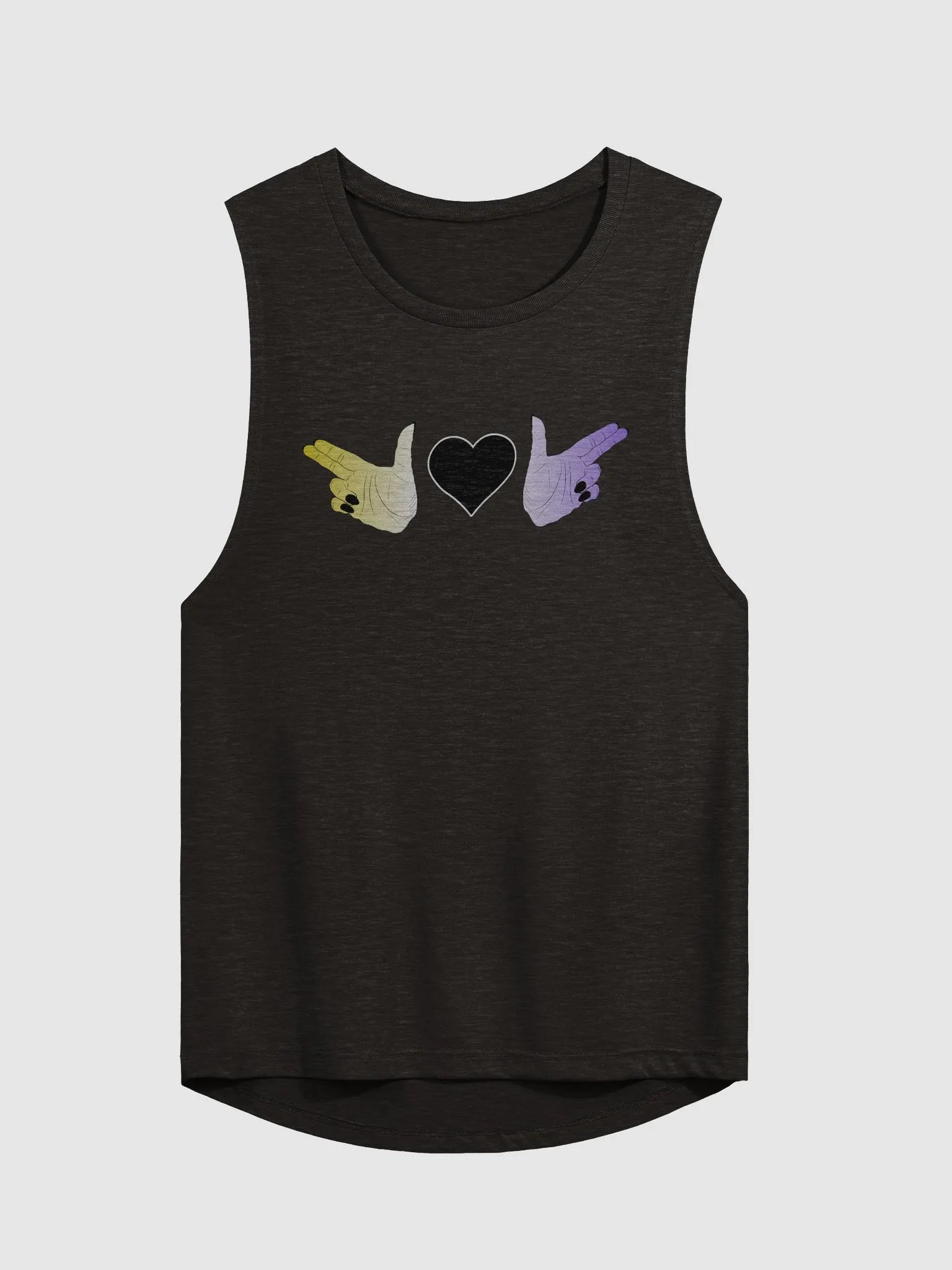 Finer Guns (enby Flag) Tank Top W product image (1)