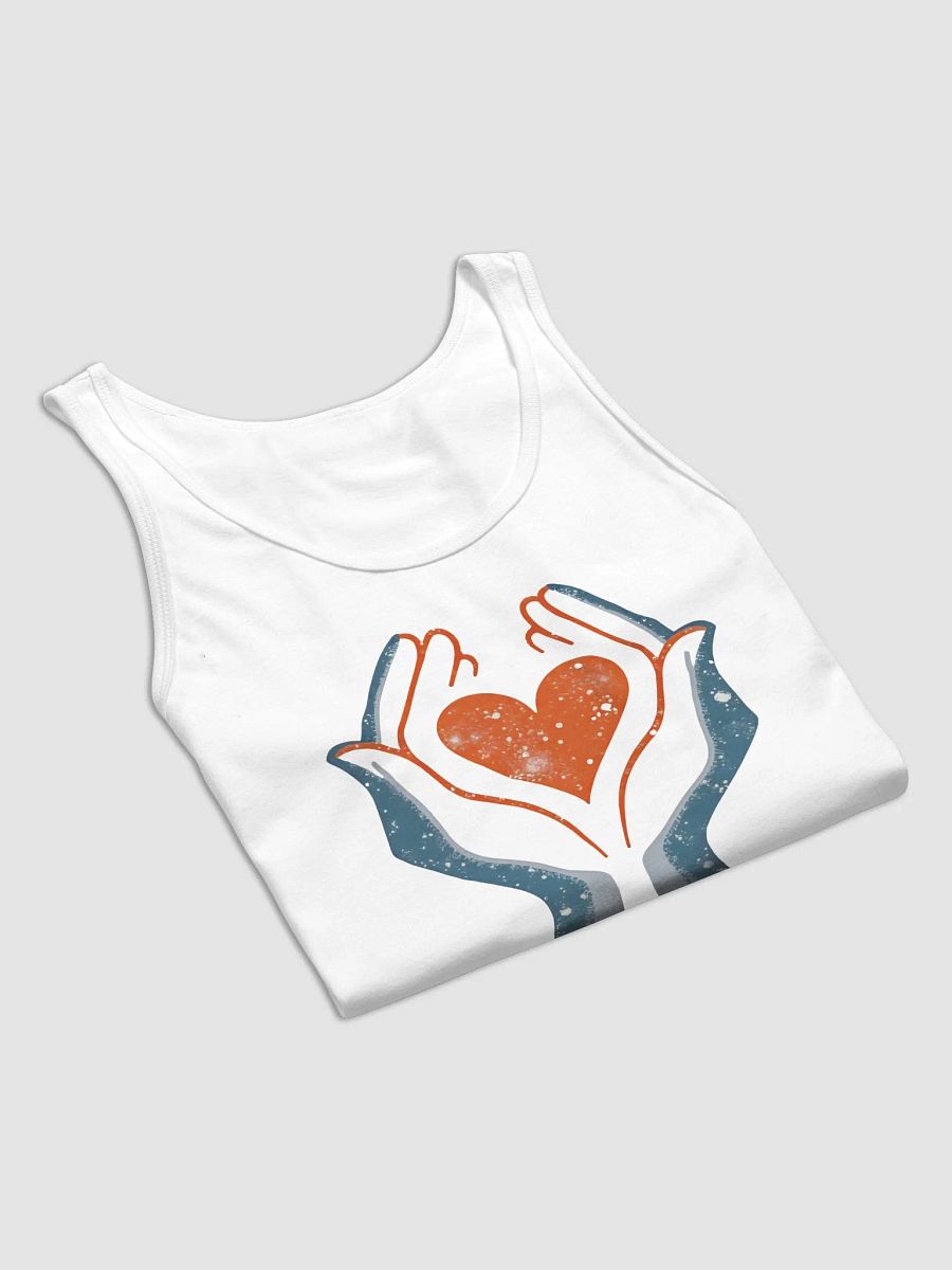 Flaming Heart , Dad's heart, Healing Hands Tank product image (30)