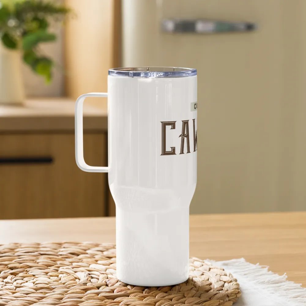 Cuppa Cawfee Travel Mug with a Handle product image (10)