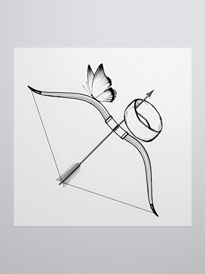 Bow, Arrow, Cuff & Butterfly Sticker product image (1)