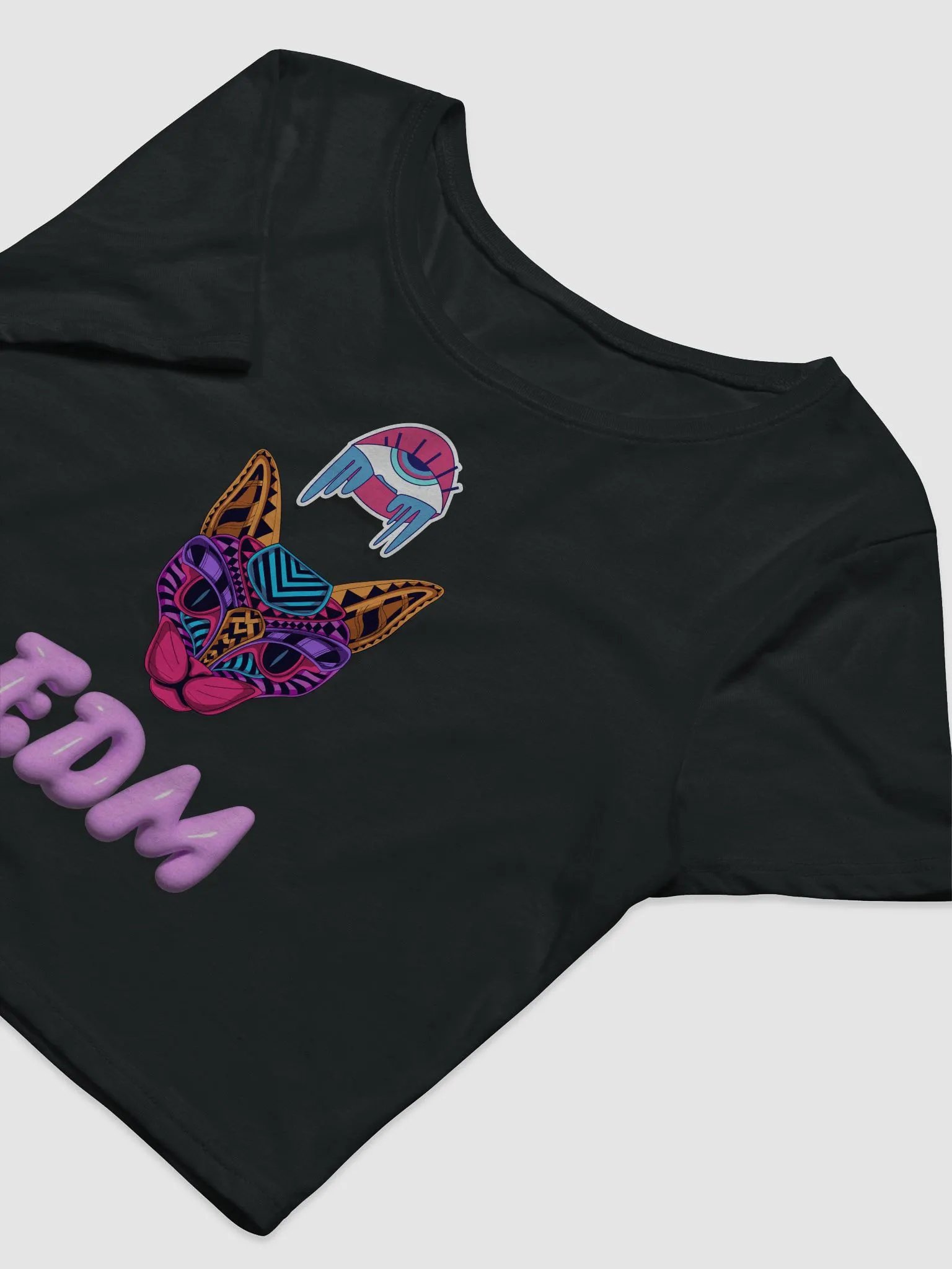 Fox EDM Meltdown Crop Tee product image (13)