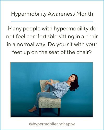 We sit in funny ways because we can!

Many people in the general public don’t have the flexibility to put their feet up in a ...