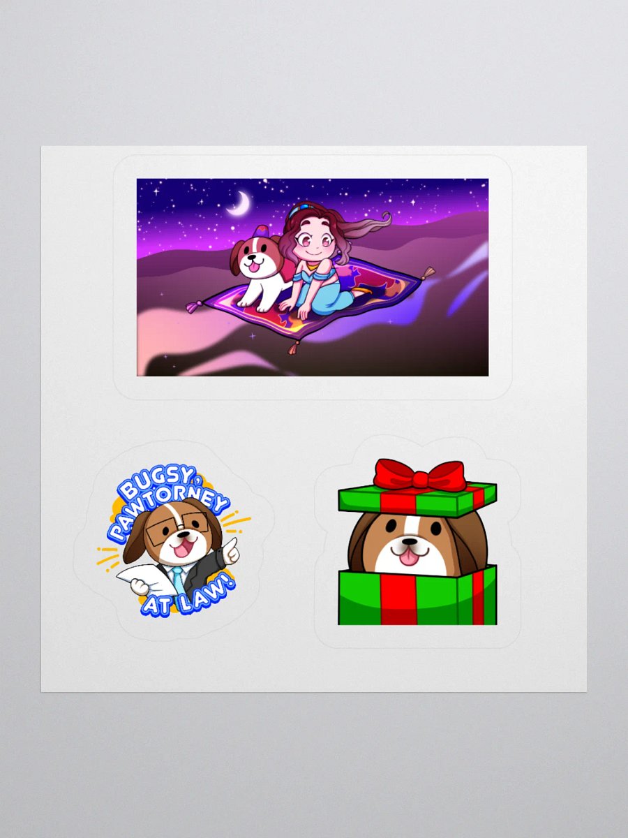 Bugsy Sticker Set product image (2)