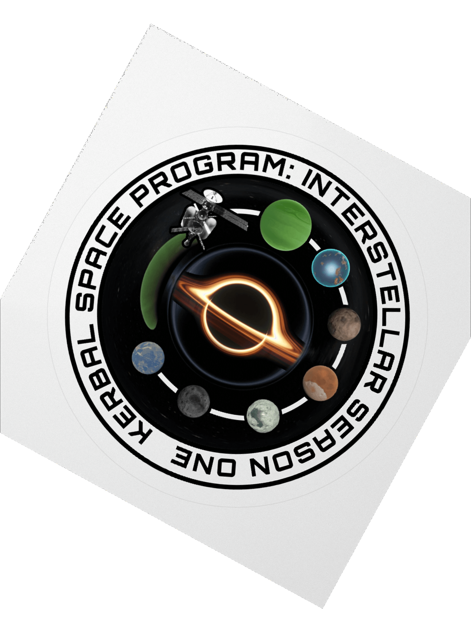 KSP: Interstellar Mission Patch Kiss-Cut Sticker product image (5)