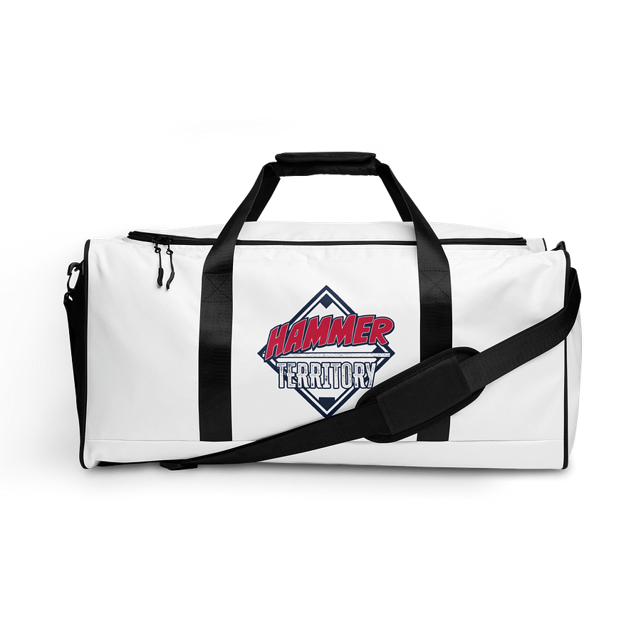 White Duffle Bag product image (1)