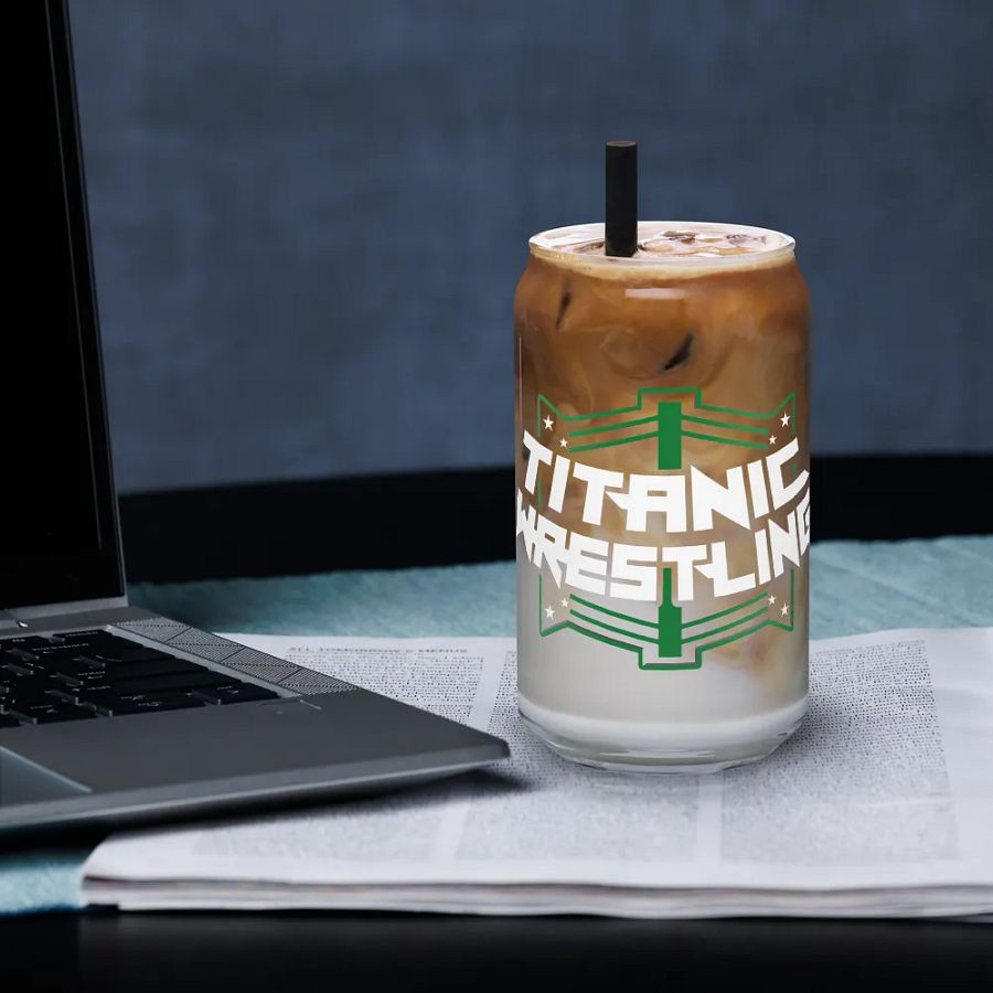 Titanic Logo Can Shaped Glass product image (4)