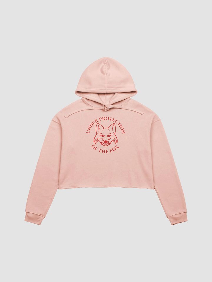 Under Protection of the Fox Crop Hoodie product image (1)