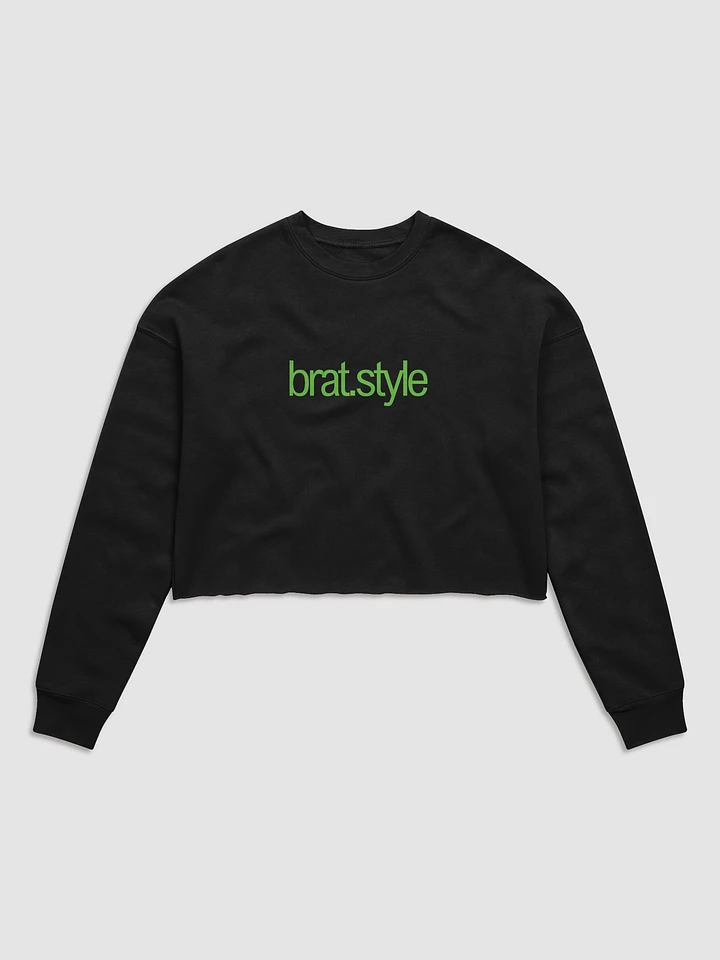 the bratstyle cropped sweatshirt product image (1)