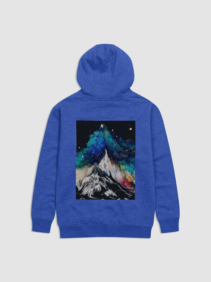 Image on front and back- Cosmic Mountain Dreams Unisex Hoodie product image (2)