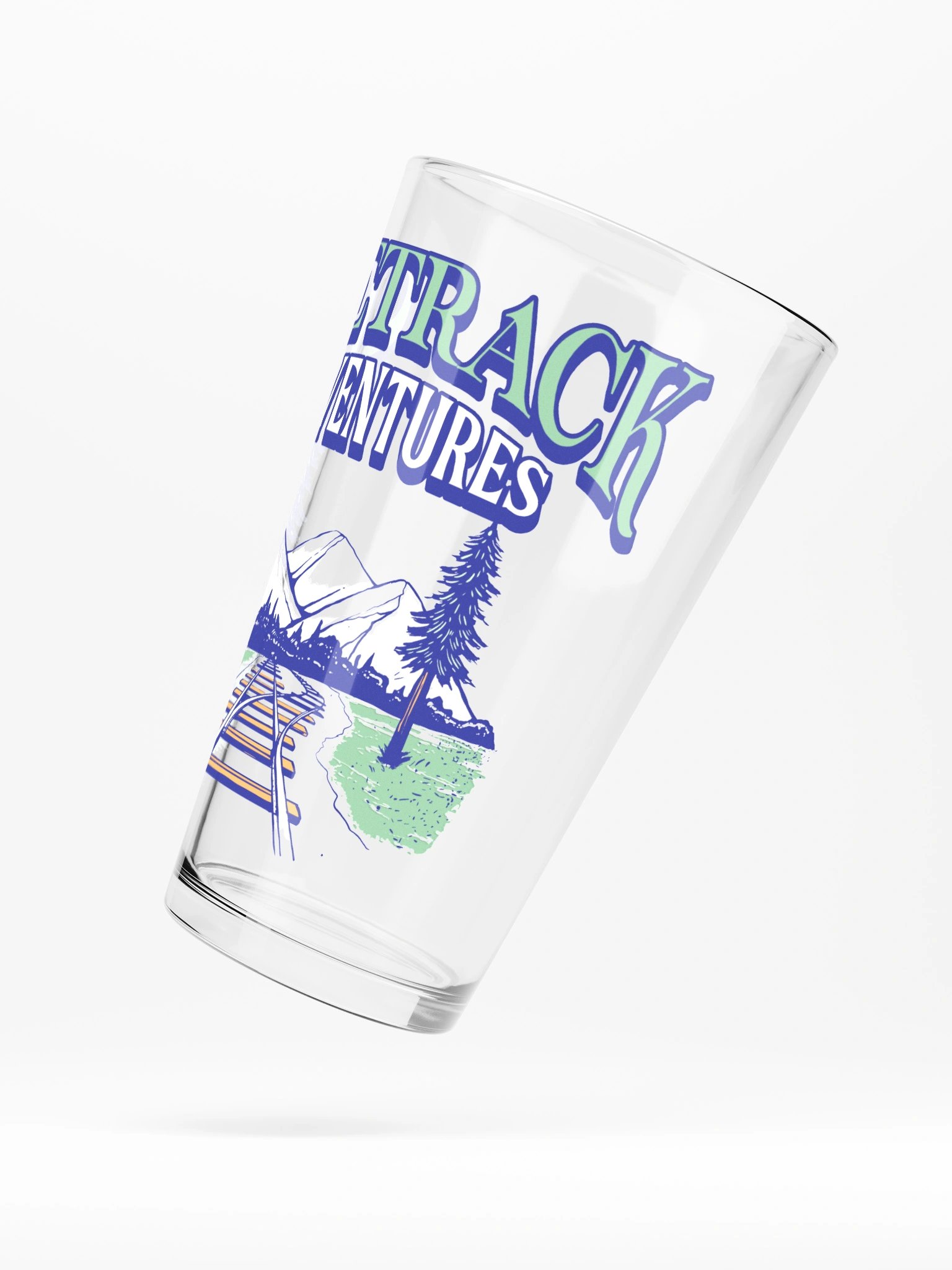 Limited Time Sidetrack Adventures Retro Style Pint Glass product image (5)