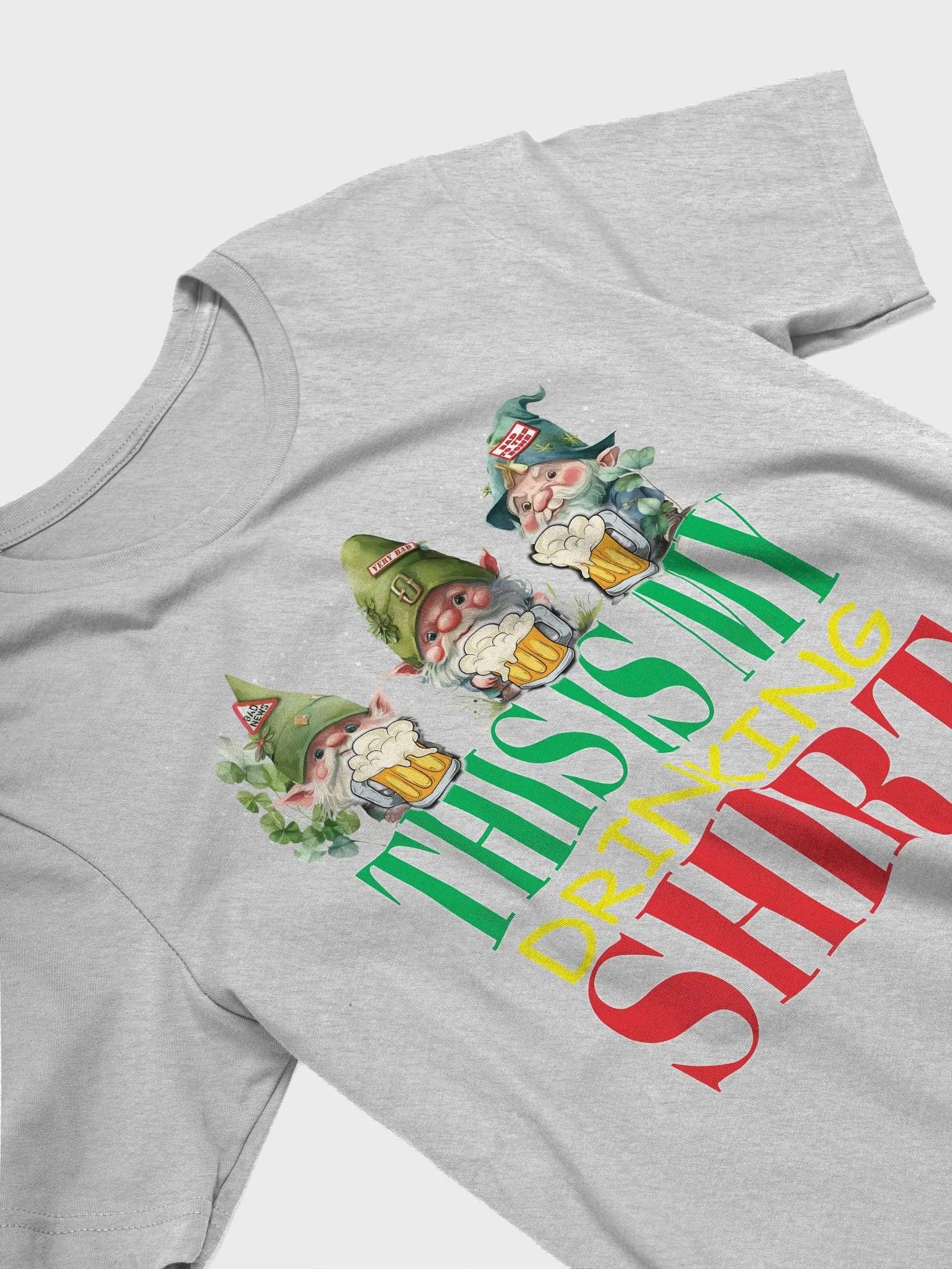 This Is My Drinking Leprechauns Funny St Patrick's Day Beers T-Shirt product image (4)