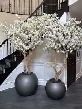 Tik Tok YouTube Instagram Latest Hot Sale Custom Made Pink White Artificial Cherry Blossom Tree For Home Indoor Decor product image (2)