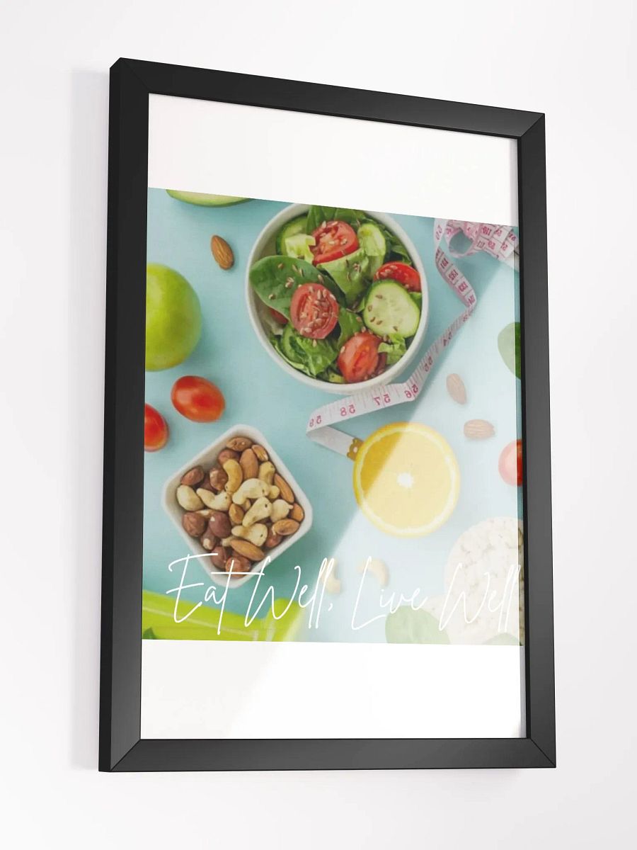 Wall Art Healthy Food Framed High-Quality Matte Poster (in) product image (3)