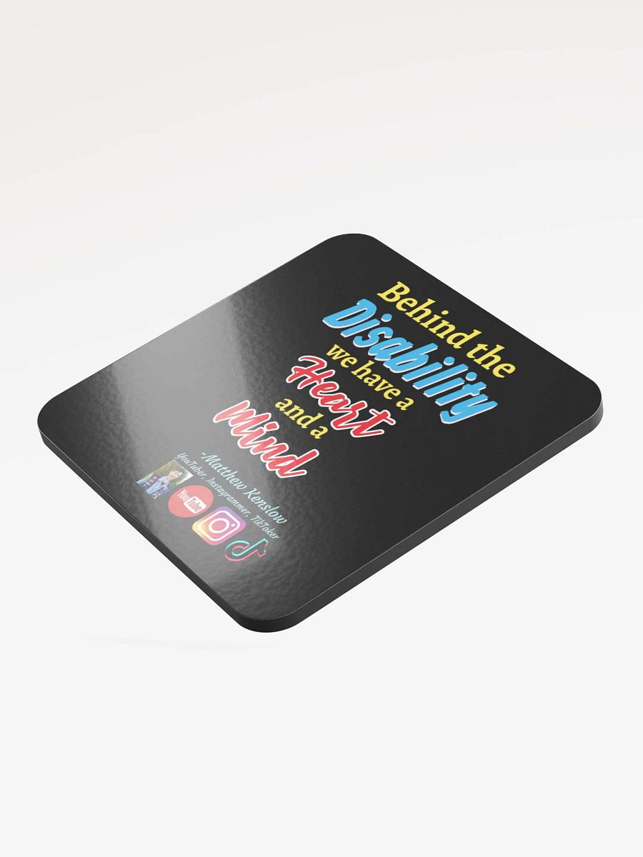 Glossed Cork Coaster [Quote 1] product image (4)