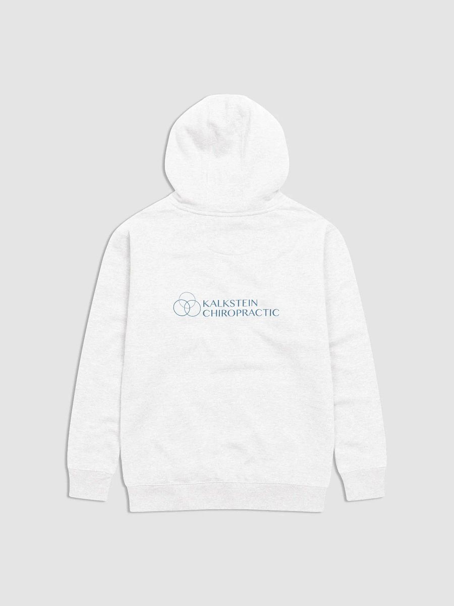 Kalkstein Chiropractic Comfort Hoodie (Blue Logo Print) product image (44)