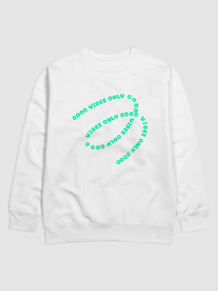 Good Vibes Sweat (White) product image (1)