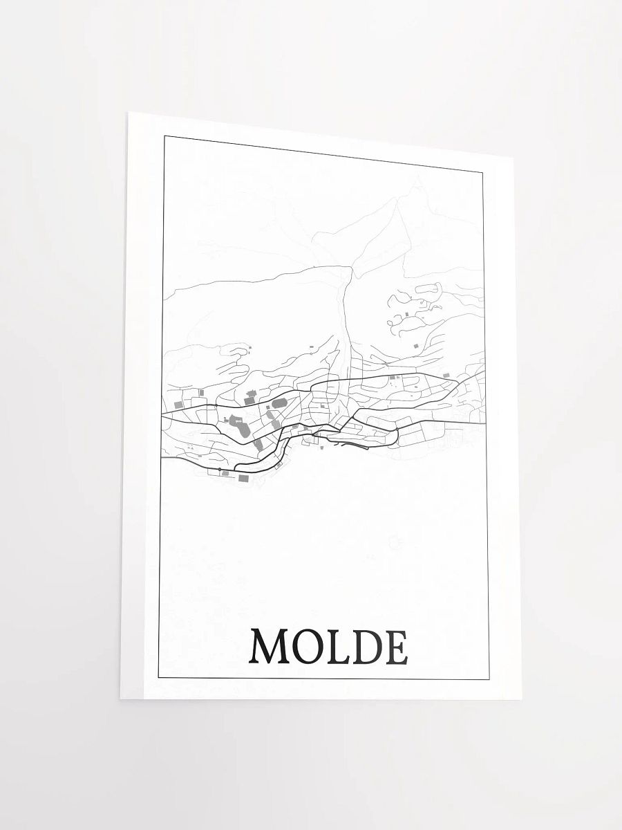 Molde, Norway, city map print product image (13)