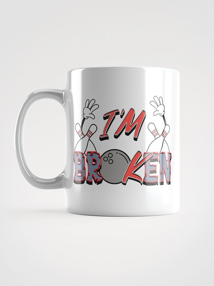 Im Broken Im Ok Bowling Shattered Bliss Mug product image (1)