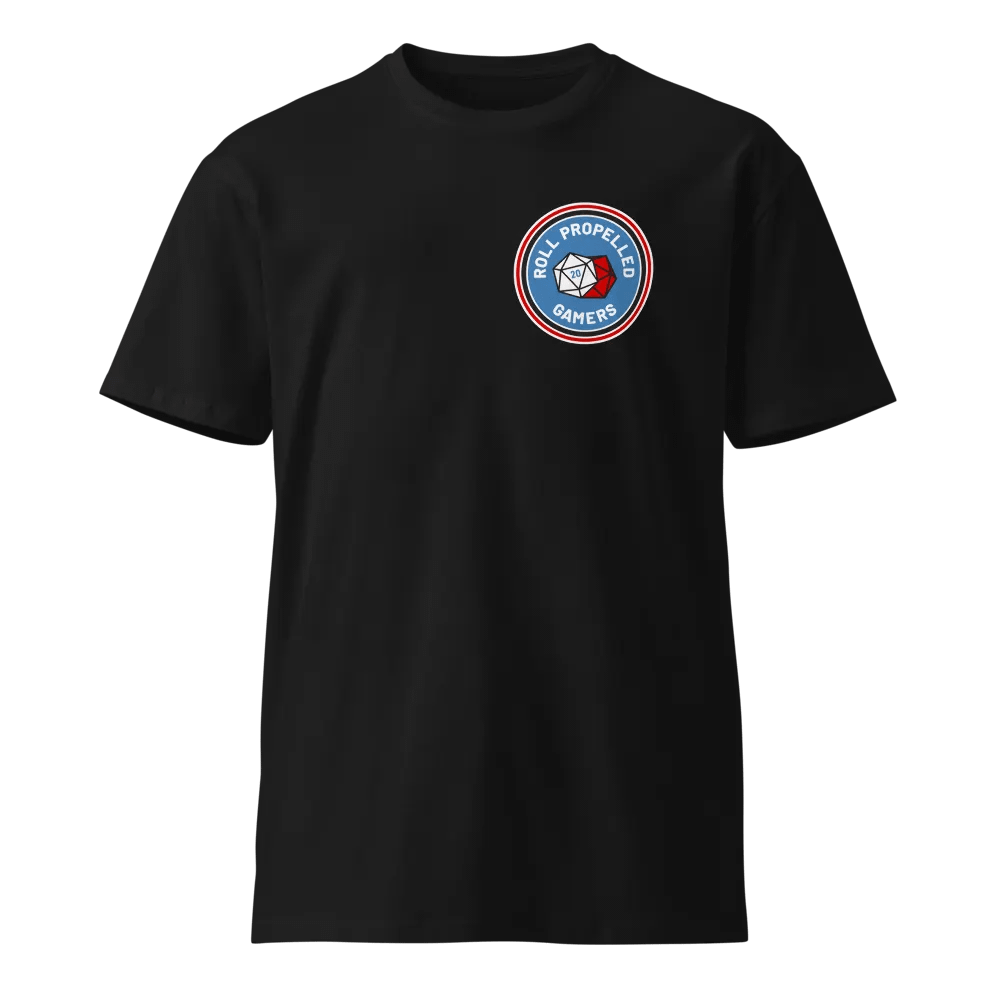 Roll Gamers Round Logo T-Shirt product image (1)