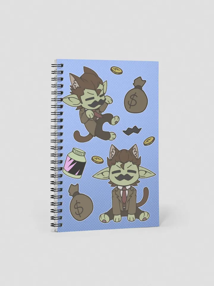 Office Cat Notebook product image (1)