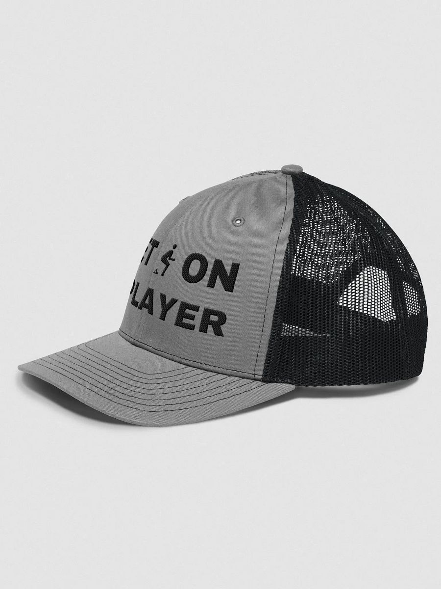"Get s*** on" (dark text) Trucker Hat product image (16)