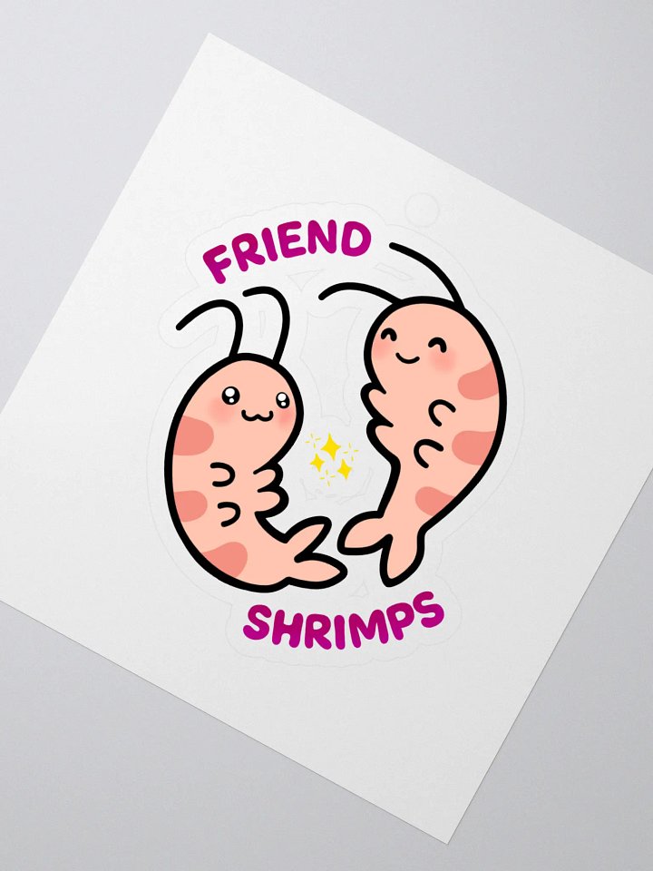 Friend Shrimps Sticker product image (2)