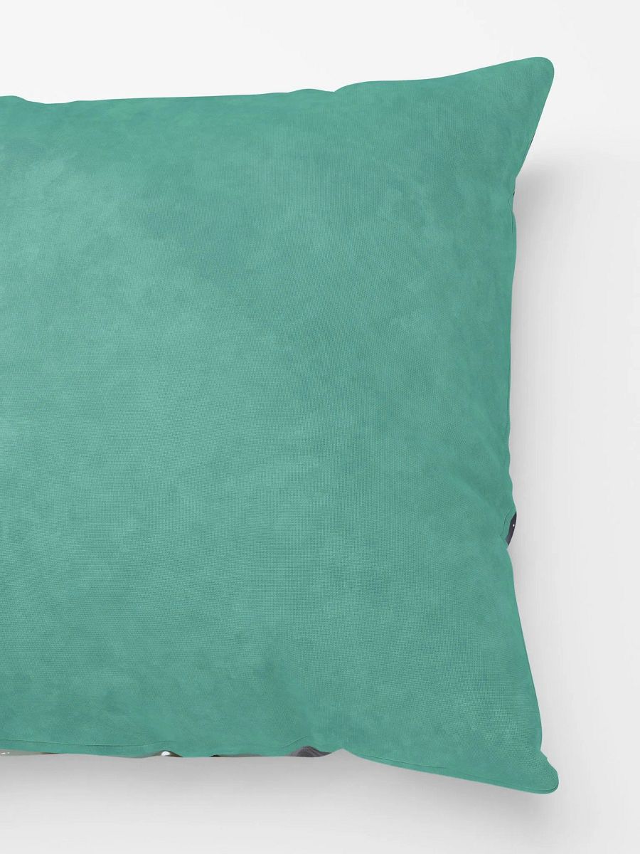 White Kitten with Snowflake Ornament Pillow product image (4)