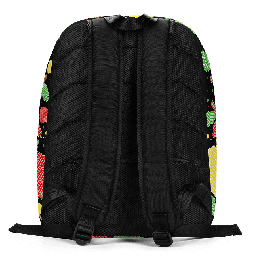 Pixelated Paradise All-Over Print Backpack product image (6)
