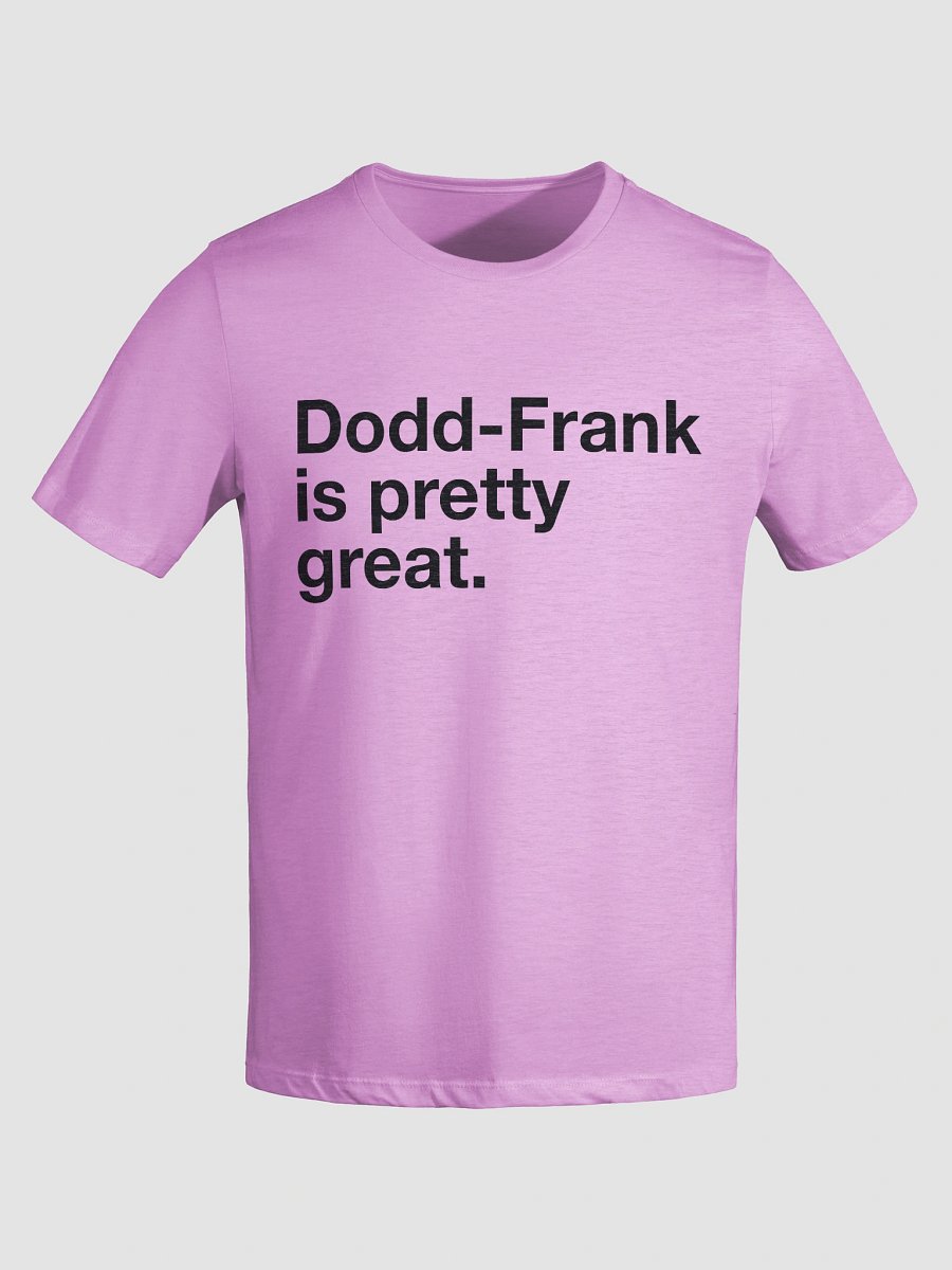 Dodd-Frank is Pretty Great Women's Cut (Black) product image (78)