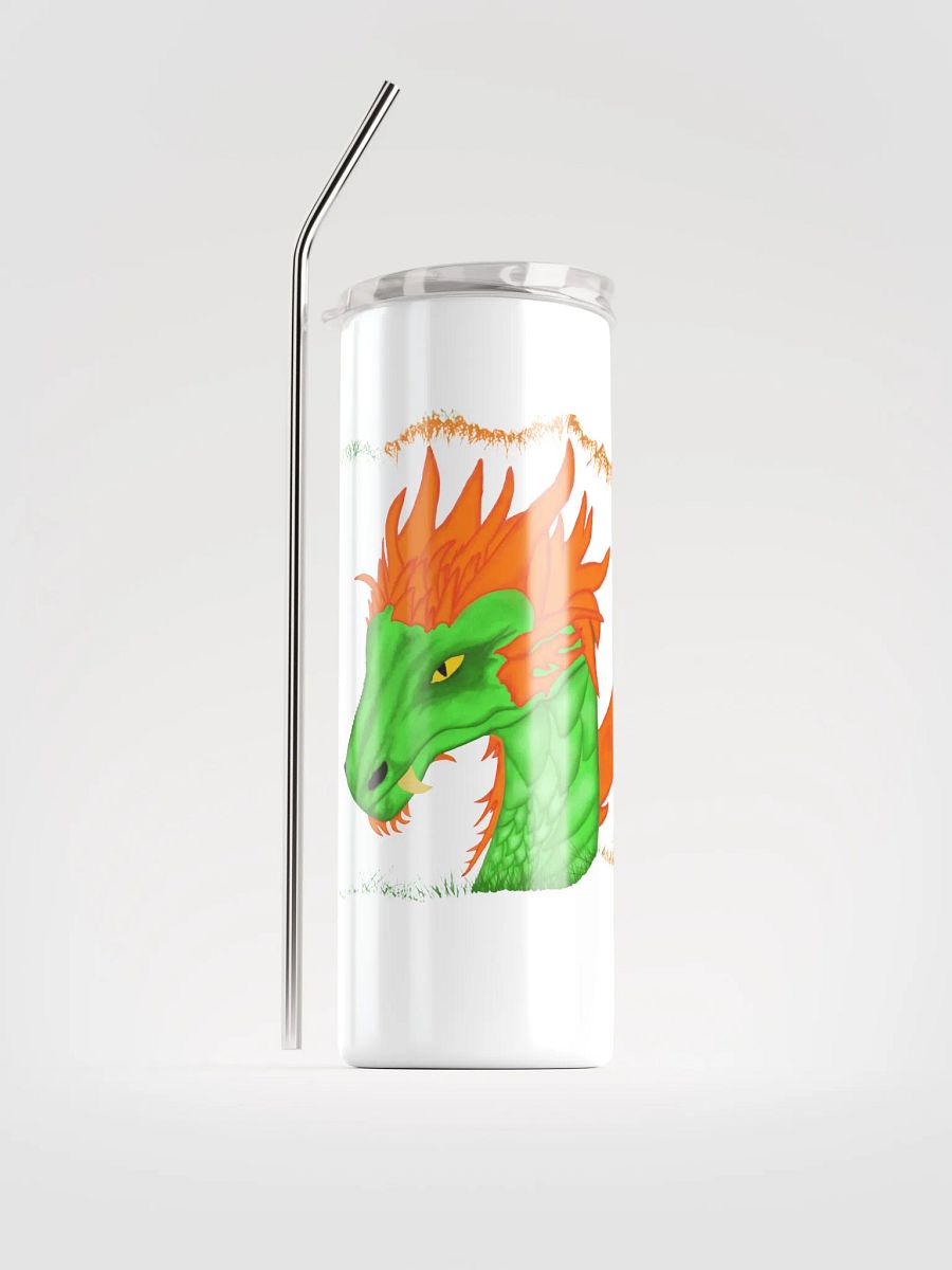 Flaming Dragon Stainless Steel Tumbler product image (1)