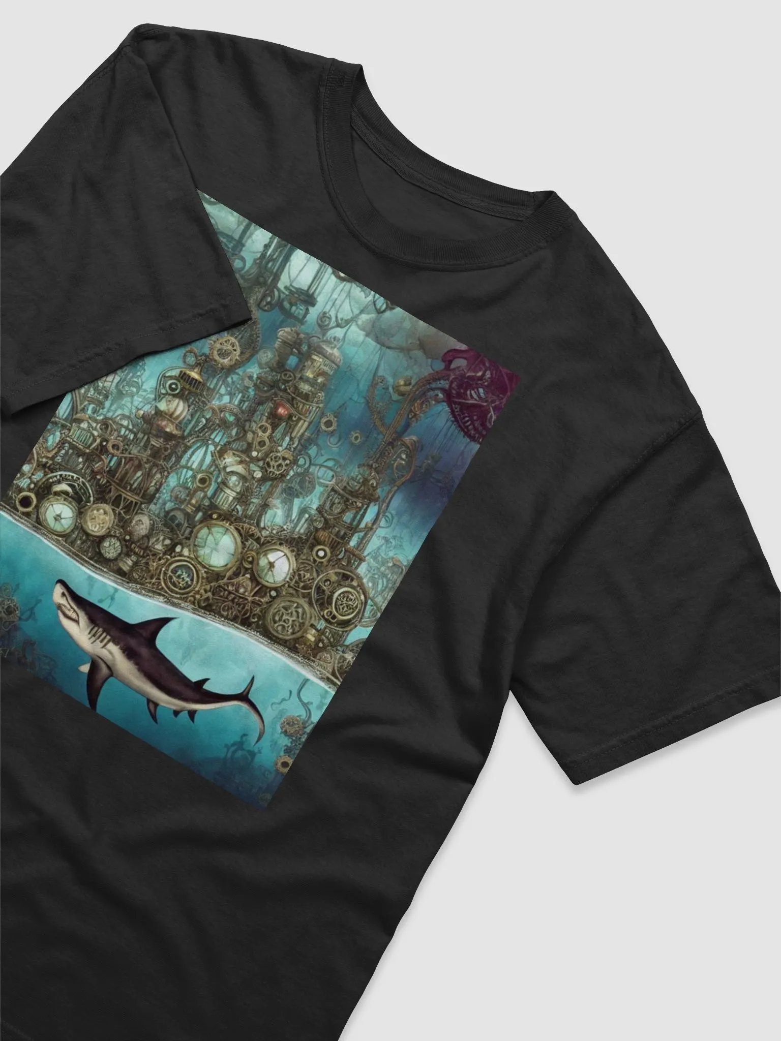 Steampunk underwater city product image (3)