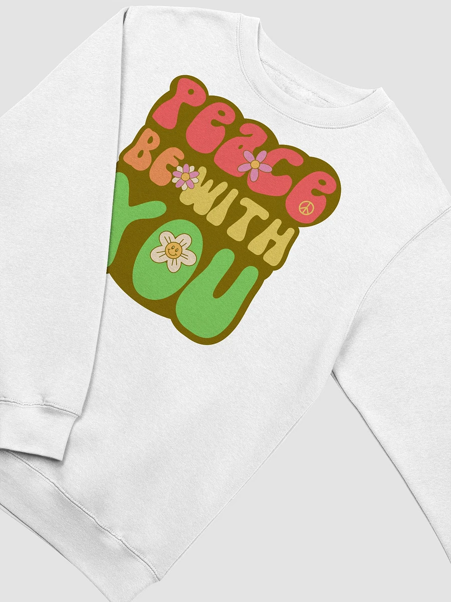 Peace Be With You Retro Sweatshirt product image (4)