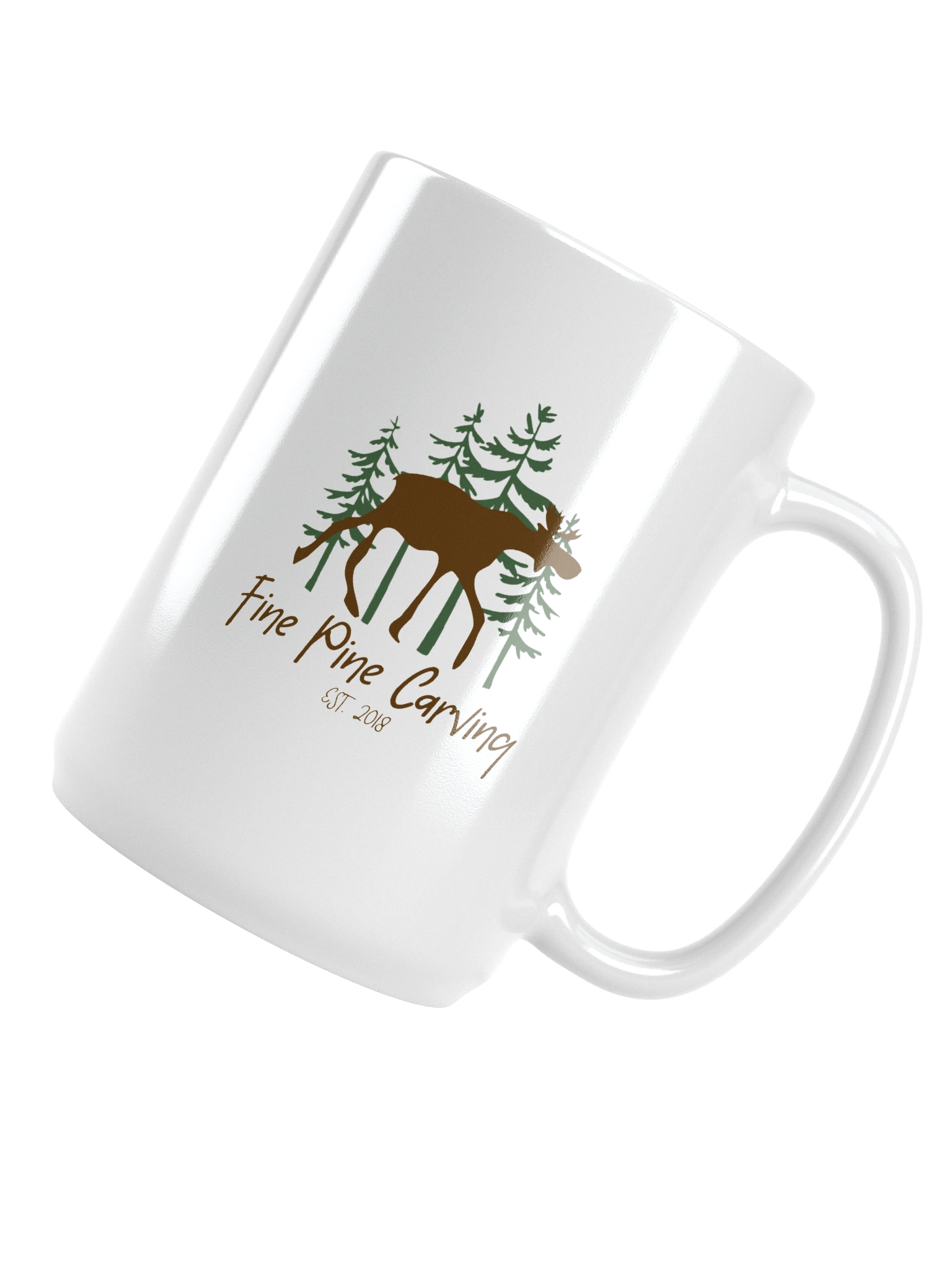 Fine Pine Moose Mug product image (4)
